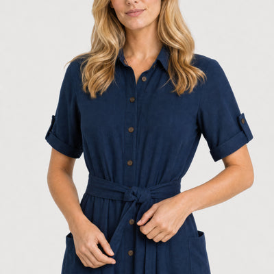 Elara Soft Utility Dress