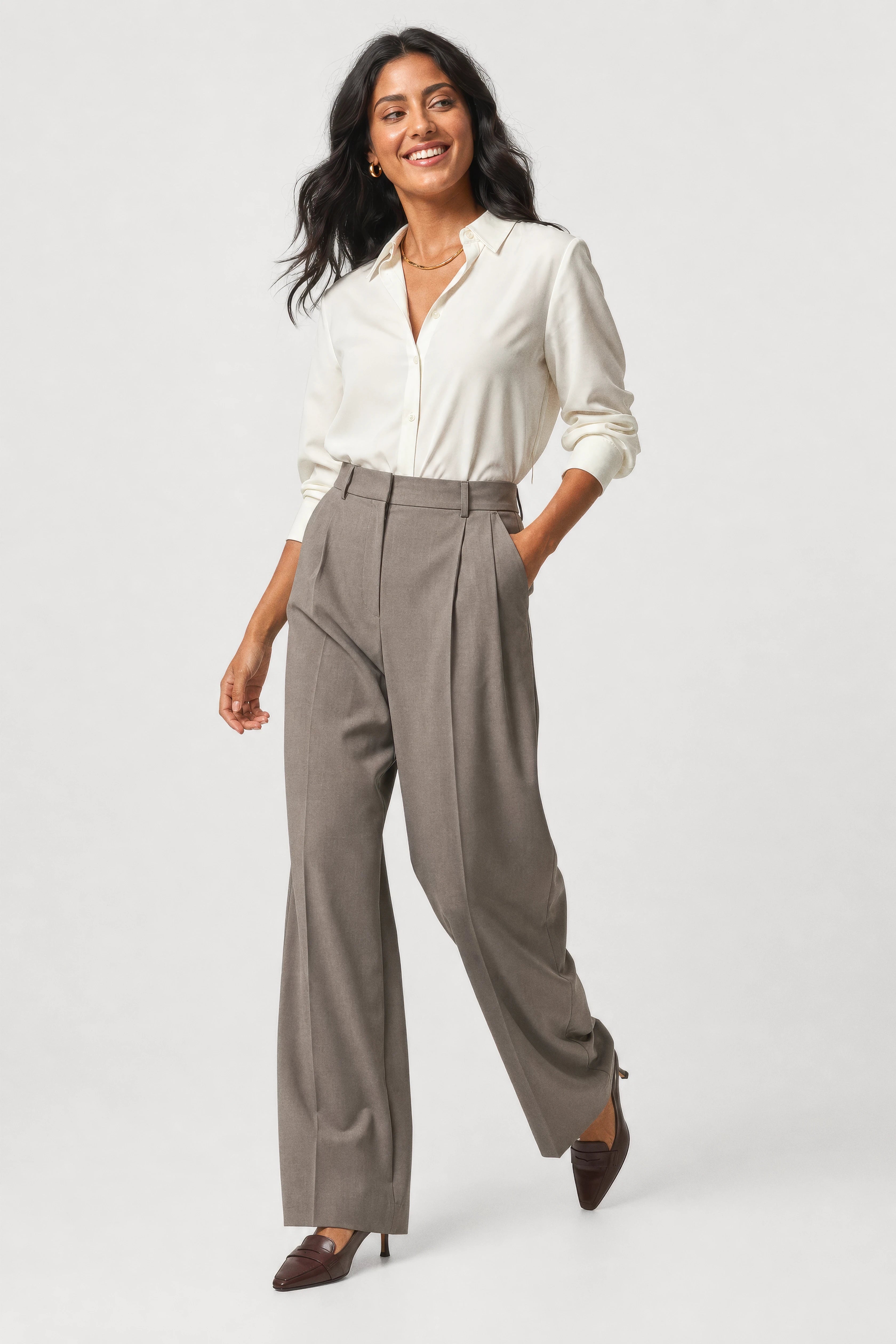 Ida Soft Suit Trousers
