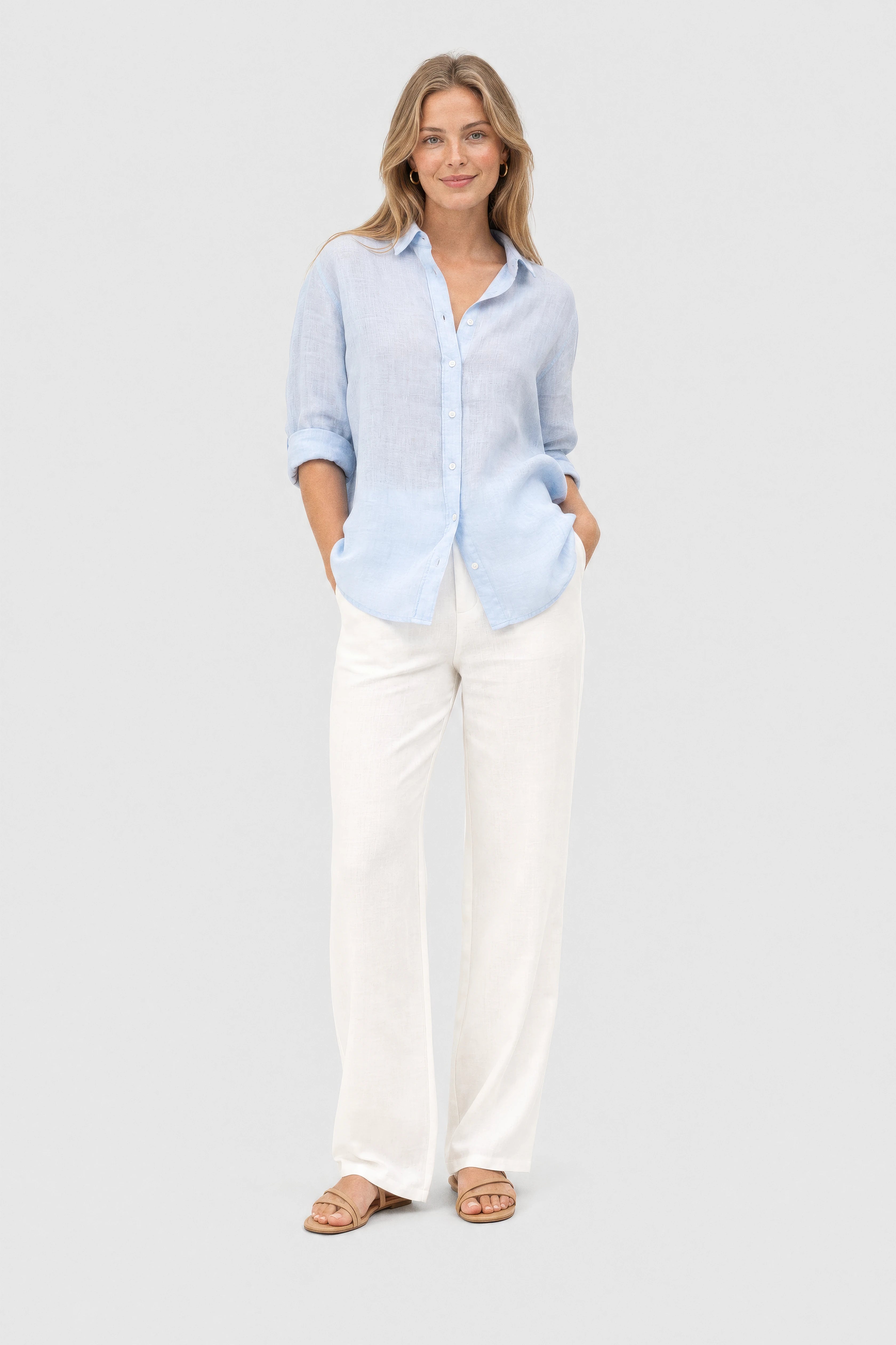Celia Relaxed Linen Shirt