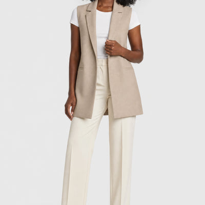Petra Textured Blazer Vest