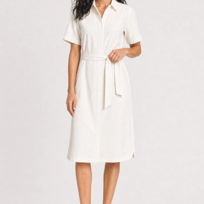 Arden Belted Shirt Dress