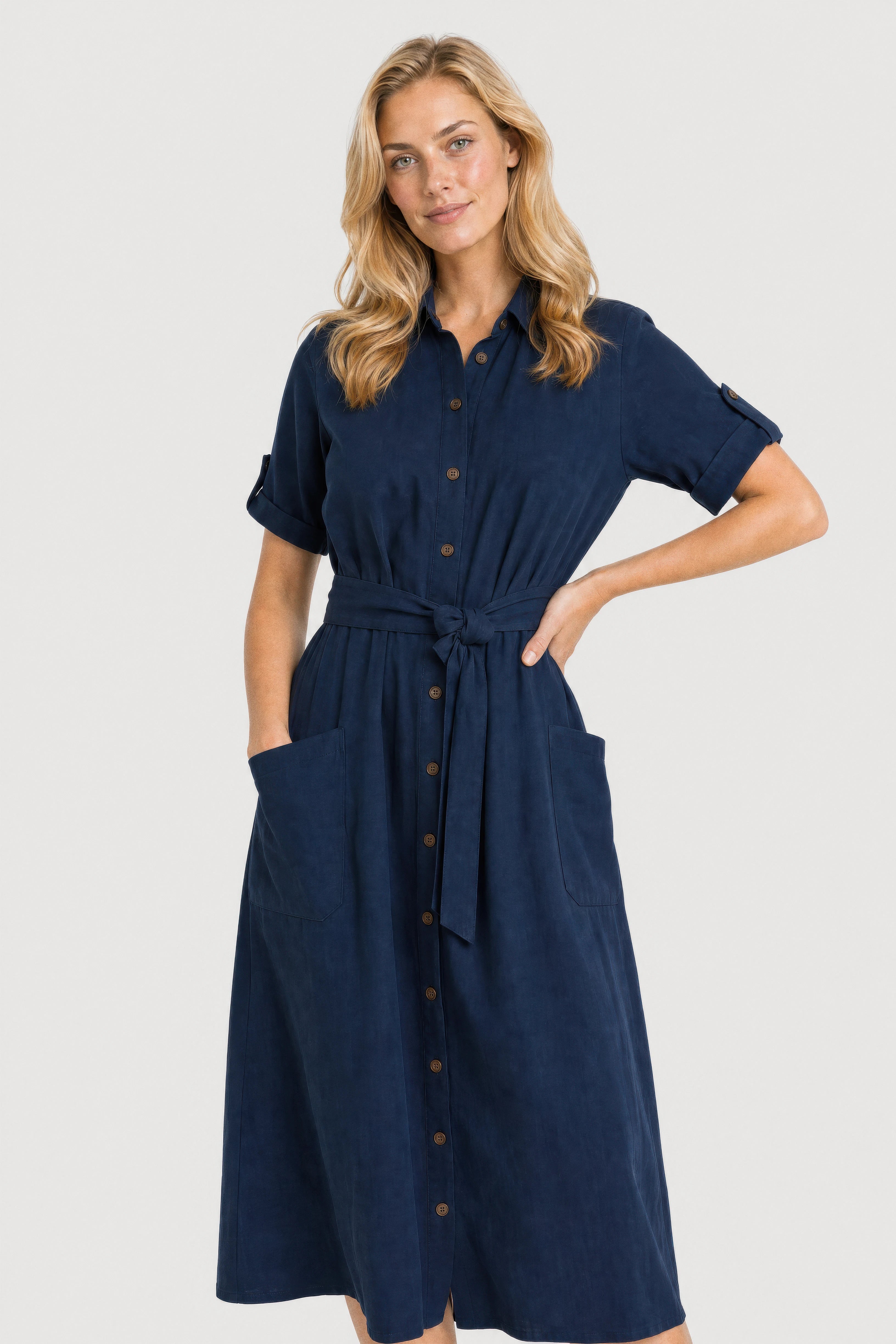 Elara Soft Utility Dress